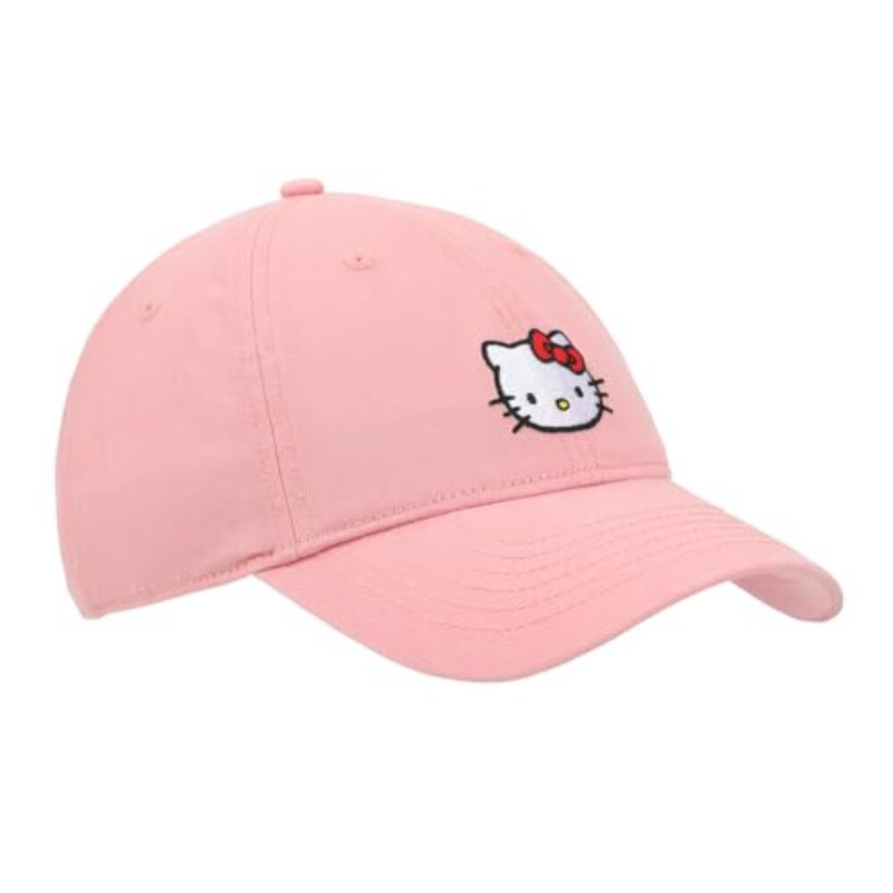 Hello Kitty Embroidered Unstructured Baseball Cap… - image 5
